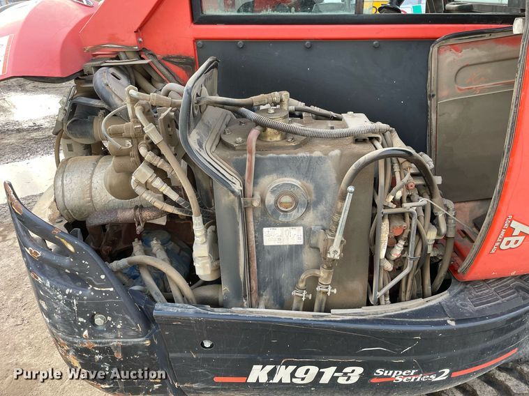 image for item DP0248 2016 Kubota KX91-3S2  mini excavator