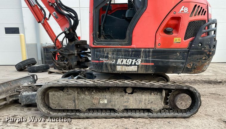 image for item DP0248 2016 Kubota KX91-3S2  mini excavator