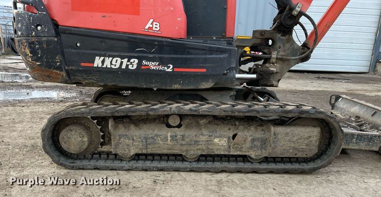 image for item DP0248 2016 Kubota KX91-3S2  mini excavator