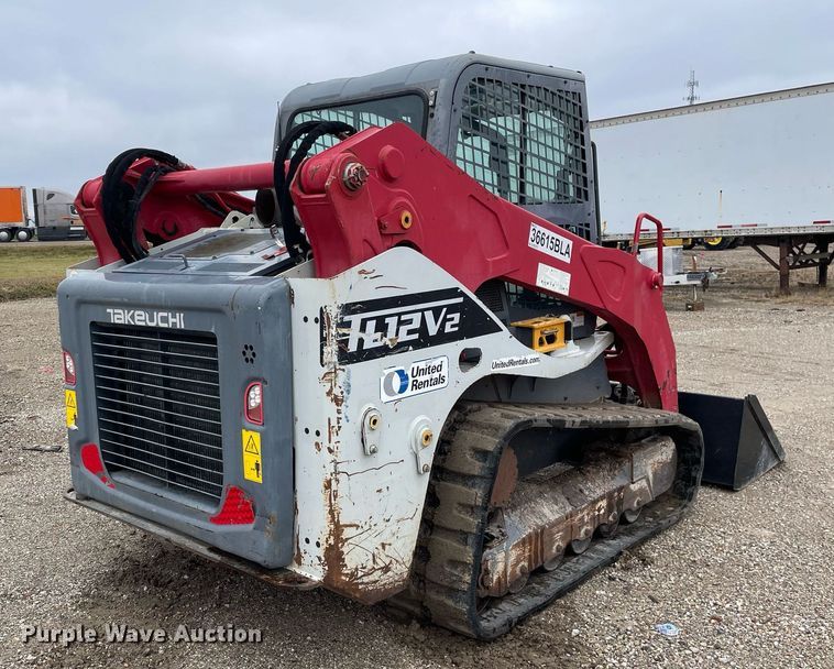 image for item DP0267 2016 Takeuchi TL12V2  tracked skid steer loader