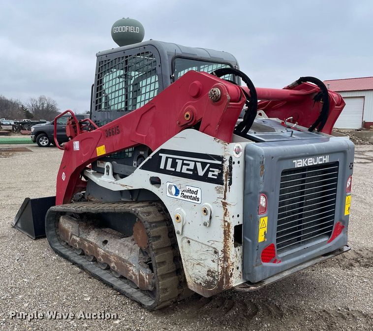 image for item DP0267 2016 Takeuchi TL12V2  tracked skid steer loader