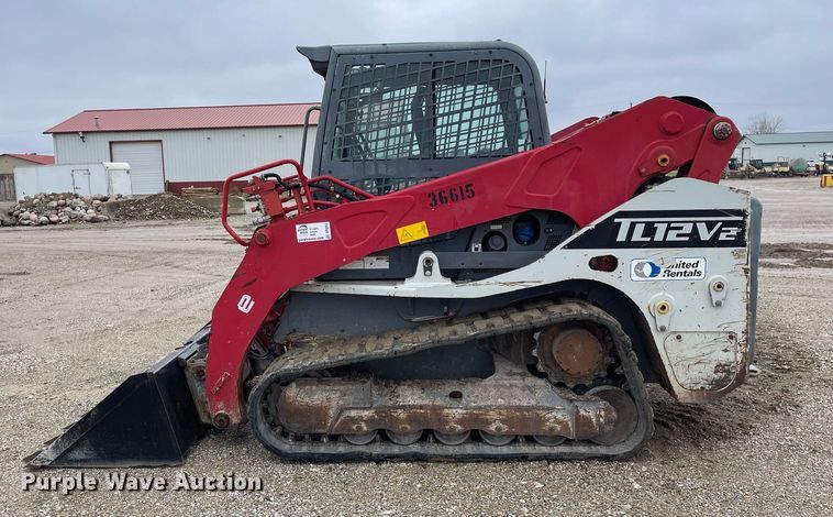 image for item DP0267 2016 Takeuchi TL12V2  tracked skid steer loader