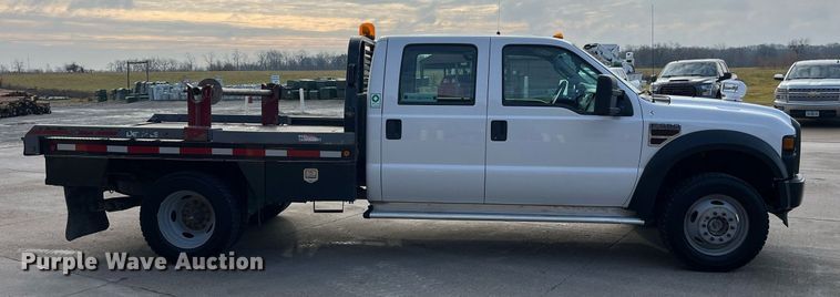 image for item DP2142 2010  Ford F550 Super Duty  Crew Cab flatbed truck