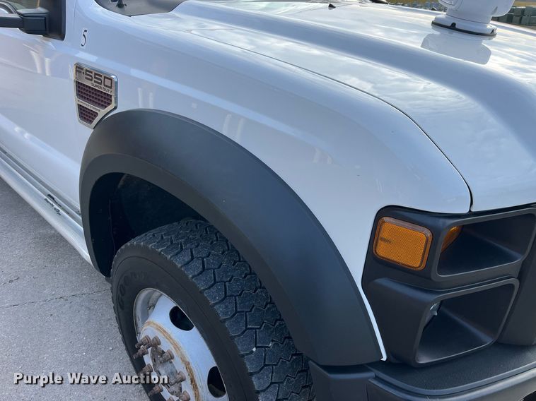 image for item DP2142 2010  Ford F550 Super Duty  Crew Cab flatbed truck