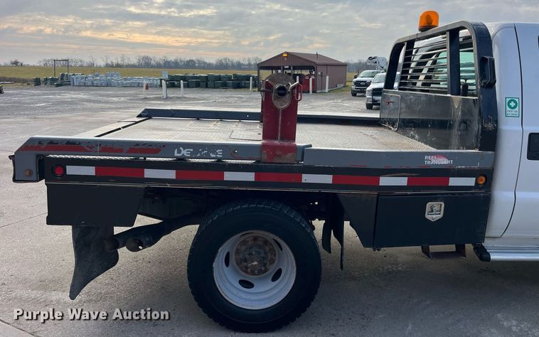 image for item DP2142 2010  Ford F550 Super Duty  Crew Cab flatbed truck