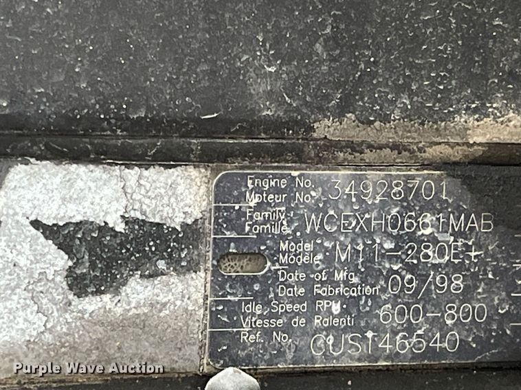 image for item DP2147 1999 Sterling L9511  ready mix truck