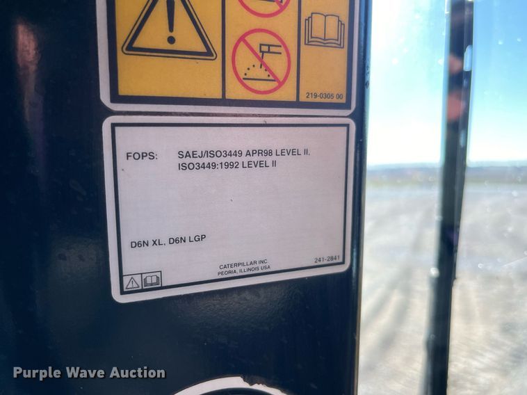 image for item DP2151 2008 Caterpillar D6N LGP  dozer