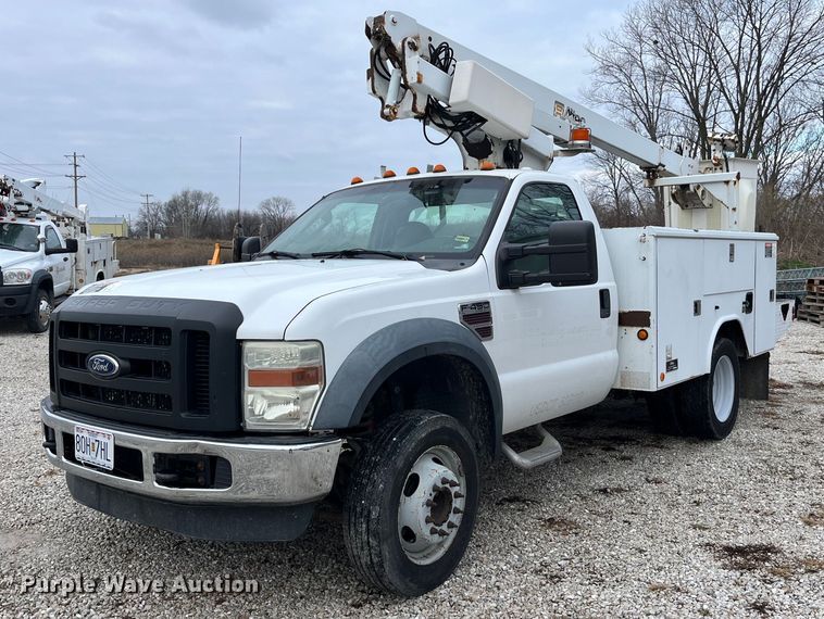 image for item DP2159 2008 Ford F450 Super Duty XL  bucket truck