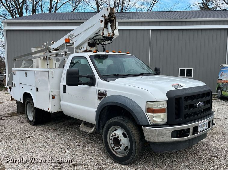 image for item DP2159 2008 Ford F450 Super Duty XL  bucket truck