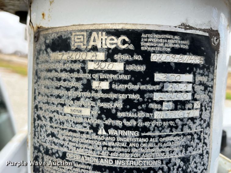 image for item DP2159 2008 Ford F450 Super Duty XL  bucket truck