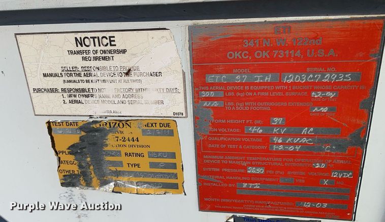 image for item DP8765 2010 Dodge Ram 5500 HD  bucket truck