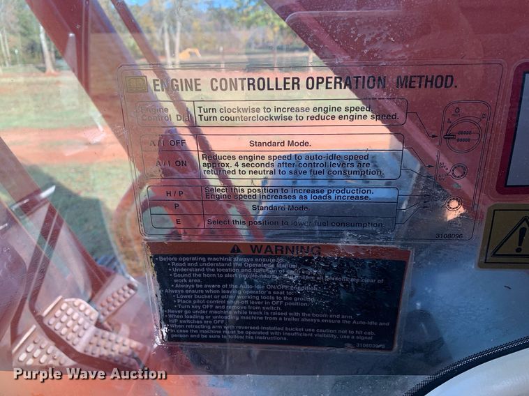 image for item DP8770 2009 Hitachi ZX200LC-3  excavator