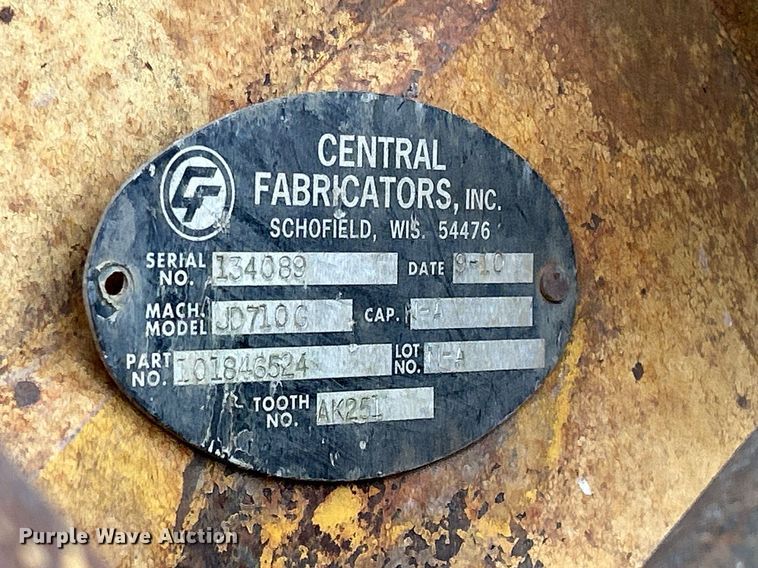 image for item DQ1068 2009 John Deere 710J  backhoe