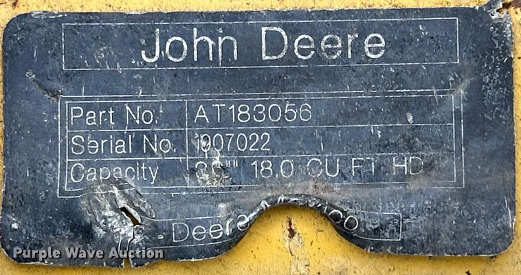 image for item DQ1068 2009 John Deere 710J  backhoe