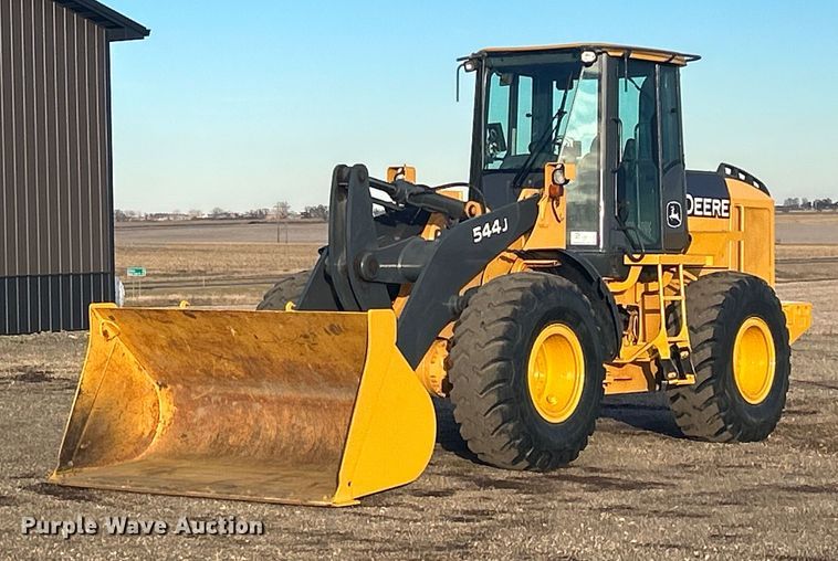 image for item DQ1072 2005 John Deere 544J  high lift wheel loader