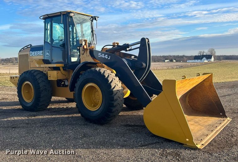 image for item DQ1072 2005 John Deere 544J  high lift wheel loader