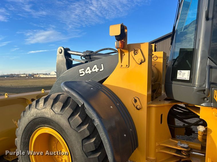 image for item DQ1072 2005 John Deere 544J  high lift wheel loader