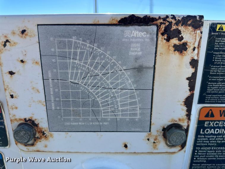 image for item DQ1563 2010 Freightliner Business Class M2 106  digger derrick truck