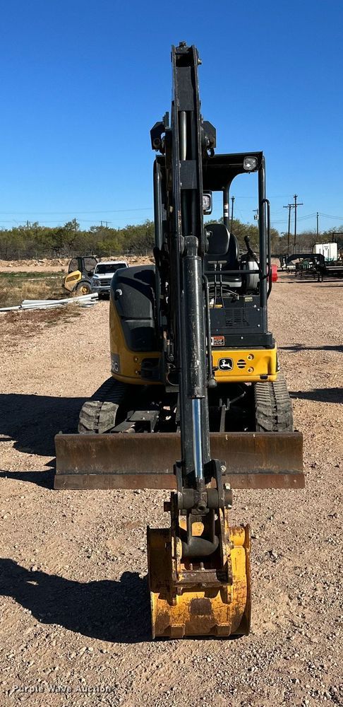 image for item DQ1564 2019 John Deere 35G  mini excavator