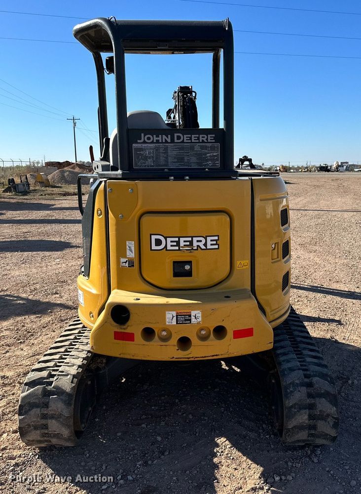 image for item DQ1564 2019 John Deere 35G  mini excavator