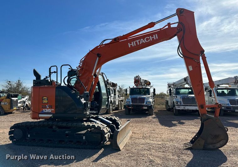 image for item DQ1565 2019 Hitachi Zaxis 135US-6N  excavator