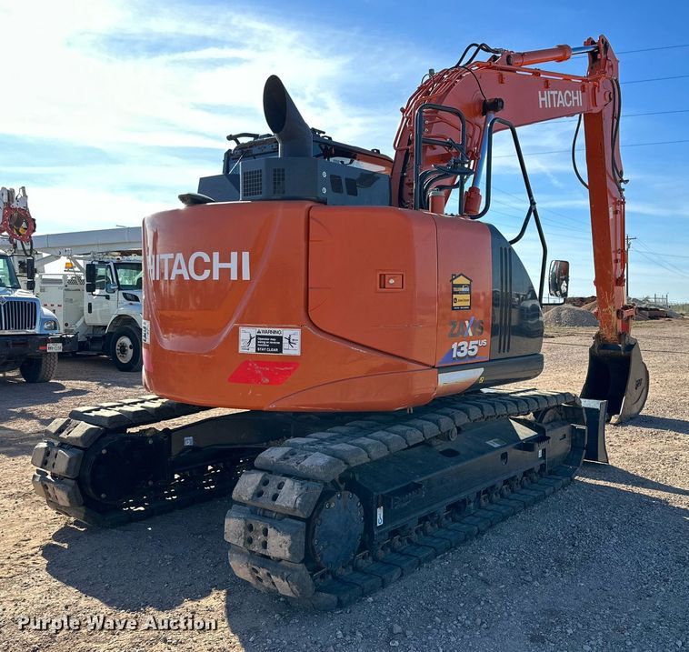 image for item DQ1565 2019 Hitachi Zaxis 135US-6N  excavator