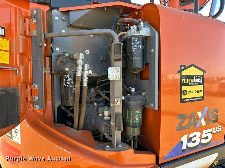 image for item DQ1565 2019 Hitachi Zaxis 135US-6N  excavator