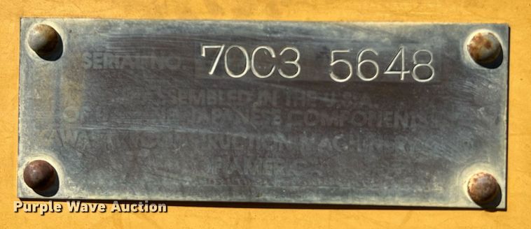 image for item DQ2231 1999 Kawasaki 70 Z-IV  wheel loader