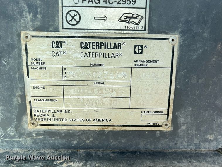 image for item DQ2312 1999 Caterpillar 980G  wheel loader
