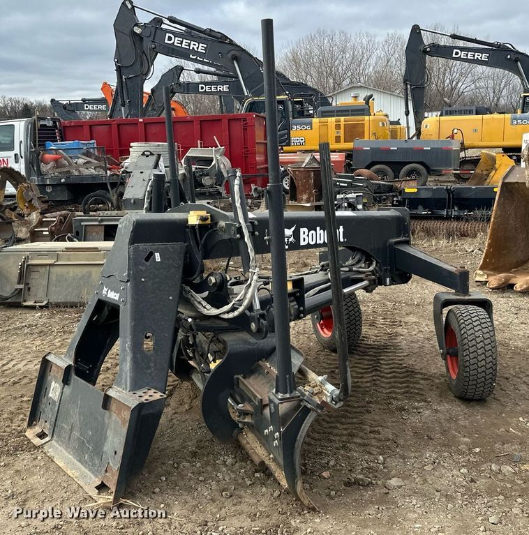 image for item DQ7404 2012 Bobcat Grader 96  skid steer grader