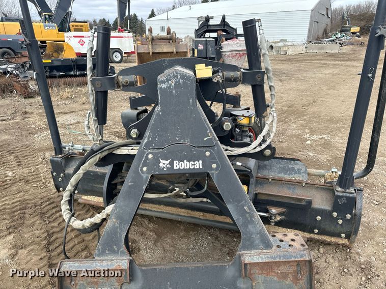 image for item DQ7404 2012 Bobcat Grader 96  skid steer grader