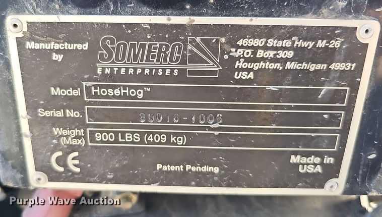 image for item DQ8496 Somero Enterpises Hosehog  line placer