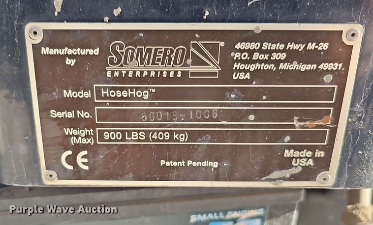 image for item DQ8497 Somero Enterprises Hosehog  line placer