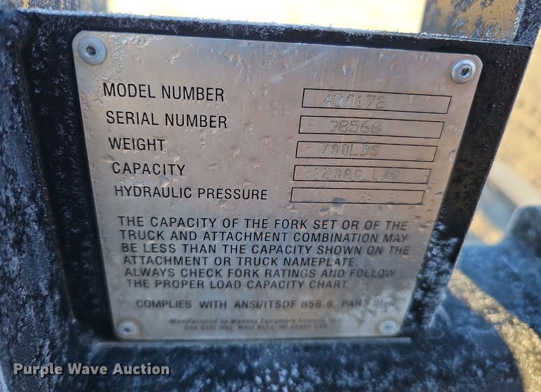 image for item DQ8504 2005 Gehl DL12H40  telehandler