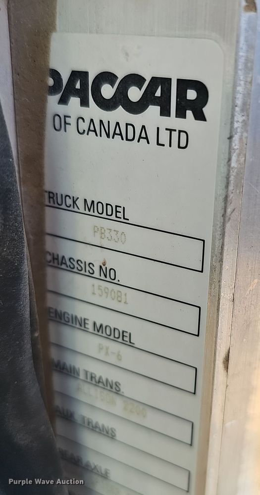 image for item DQ8521 2012 Peterbilt PB330  utility / service truck