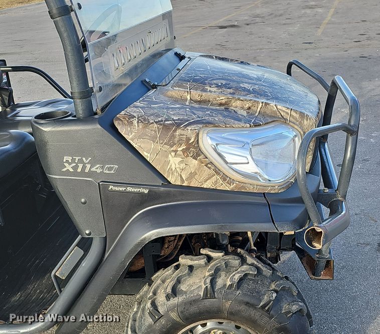 image for item DQ8527 2016 Kubota RTV X1140  utility vehicle