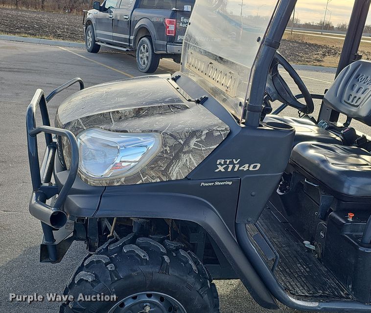 image for item DQ8527 2016 Kubota RTV X1140  utility vehicle