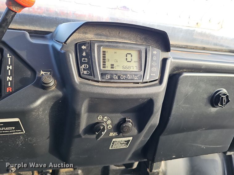 image for item DQ8527 2016 Kubota RTV X1140  utility vehicle