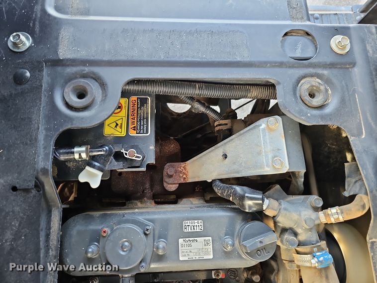 image for item DQ8527 2016 Kubota RTV X1140  utility vehicle