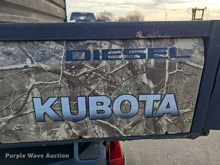 image for item DQ8527 2016 Kubota RTV X1140  utility vehicle