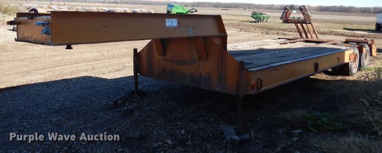 image for item DR5905 1971 Shop built  equipment trailer