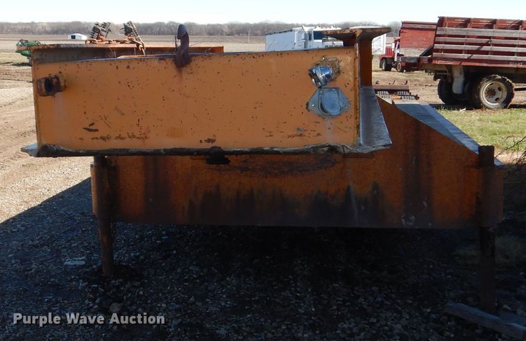 image for item DR5905 1971 Shop built  equipment trailer
