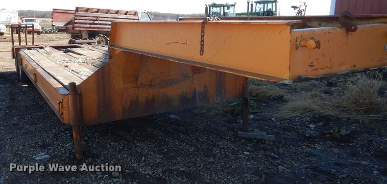 image for item DR5905 1971 Shop built  equipment trailer