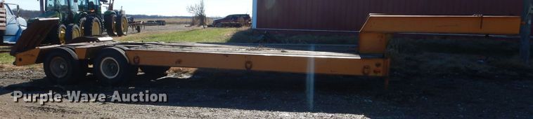 image for item DR5905 1971 Shop built  equipment trailer