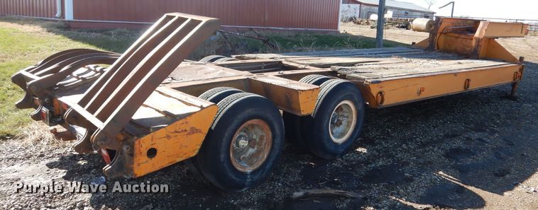 image for item DR5905 1971 Shop built  equipment trailer