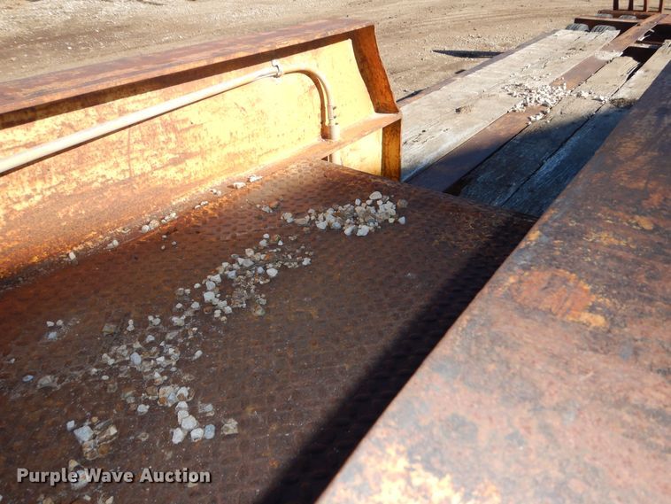 image for item DR5905 1971 Shop built  equipment trailer