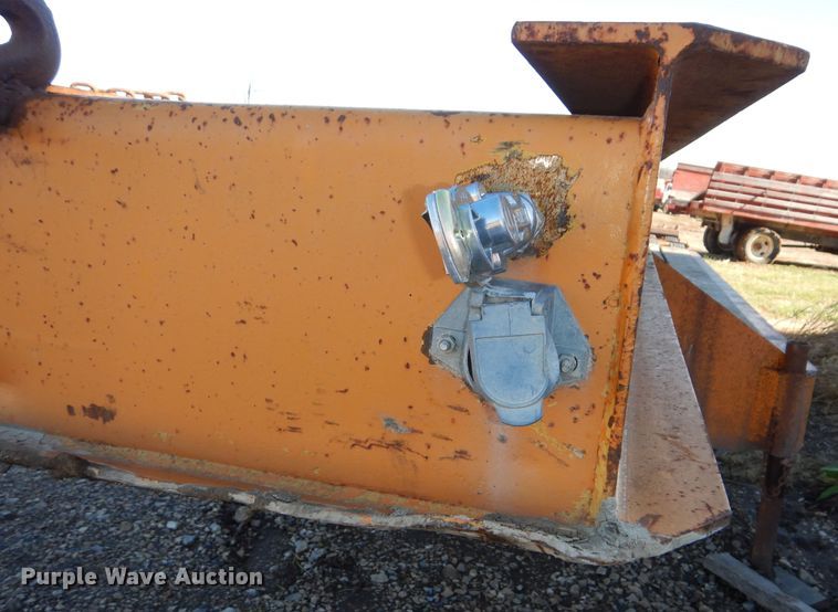 image for item DR5905 1971 Shop built  equipment trailer