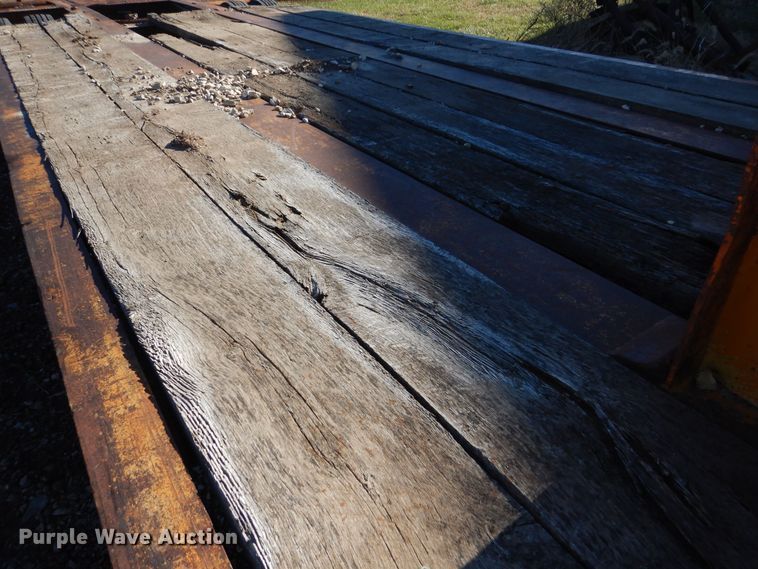 image for item DR5905 1971 Shop built  equipment trailer