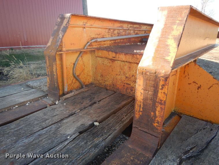 image for item DR5905 1971 Shop built  equipment trailer