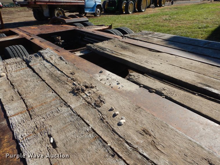 image for item DR5905 1971 Shop built  equipment trailer